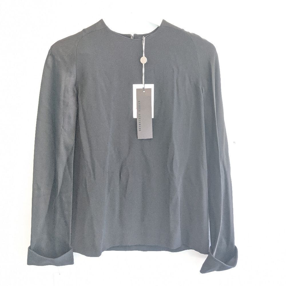 HAIDER ACKERMAN black blouse size 2 BNWT
